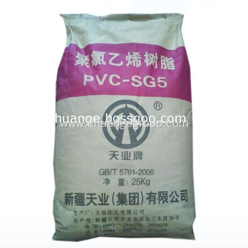 Suspension Grade Tianye PVC Resin SG5 K67